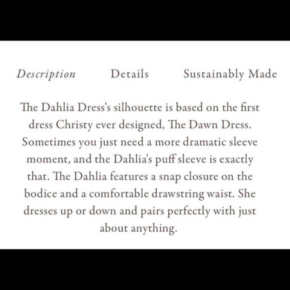 🚨 S O L D 🚨 Rare Christy dawn embroidered petal pink dahlia dress small - Picture 16 of 17